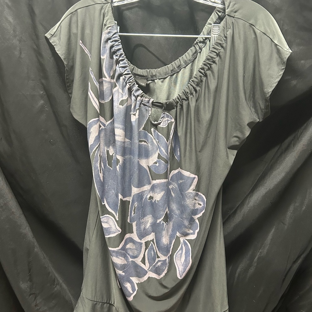 The Limited Gray Floral Women's Blouse